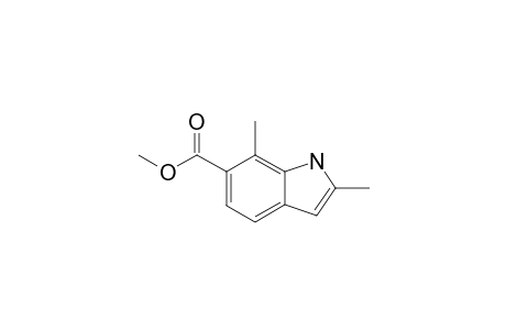 Methyl 2,7-dimethyl-1H-indole-6-carboxylate