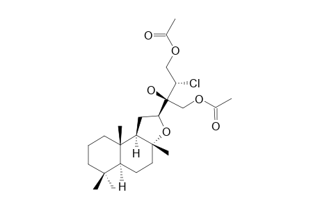 Chlorosilphanol A - 15,16-Diacetate