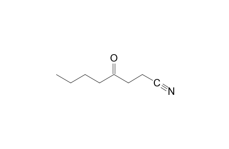 4-oxooctanenitrile