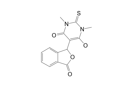 1,3-DIMETHYL-5-(3'-OXO-1',3'-DIHYDROISOBENZOFURAN-1'-YL)-2-THIOBARBITURIC_ACID;ENOL-FORM