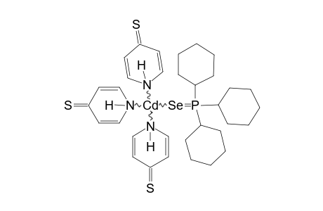 [TRICYCLOHEXYL-SELENOXO-LAMBDA(5)-PHOSPHONYL]-[TRIS-(1H-PYRIDINE-4-THIONE)]-CADMIUM-COMPLEX