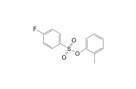 (2-methylphenyl) 4-fluoranylbenzenesulfonate