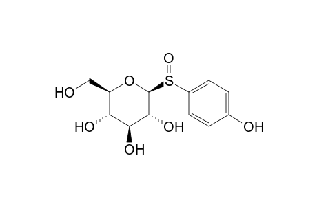 1-deoxy-1-[(p-hydroxyphenyl)sulfinyl]-beta-D-glucose