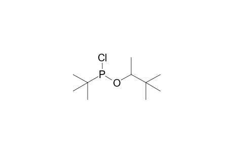 1,2,2-Trimethyl-1-propyl tert-butylphosphono-chloridite