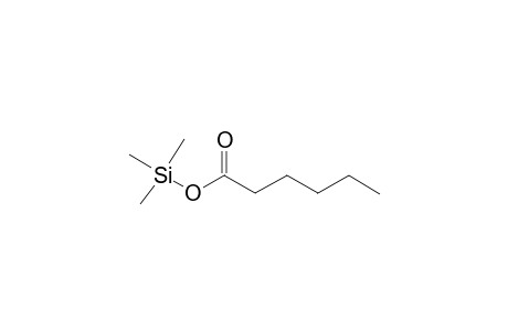 Hexanoic acid trimethylsilyl ester