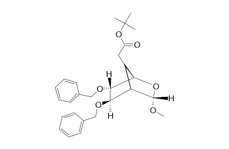 (1R,3S,4S,5R,6R,7R)-5,6-BIS-(BENZYLOXY)-3-METHOXY-2-OXABICYCLO-[2.2.1]-HEPTANE-7-ACETIC-ACID,TERT.-BUTYLESTER