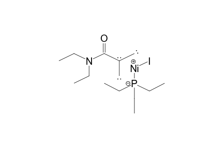 Nickel, iodide-(triethylphosphino)-.eta.-3-(2-diethylaminocarbonyl)allyl-