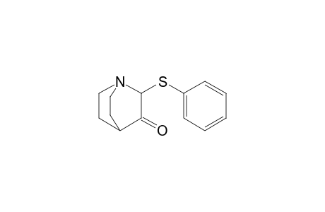 (RS)-2-Phenylsulphanyl-1-azabicyclo[2.2.2]octane-3-one