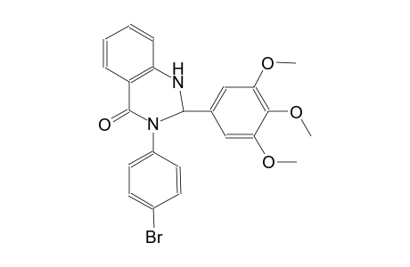 3-(4-bromophenyl)-2-(3,4,5-trimethoxyphenyl)-2,3-dihydro-4(1H)-quinazolinone