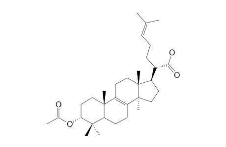 3-ALPHA-ACETYLOXYLANOSTA-8,24-DIEN-21-OIC-ACID