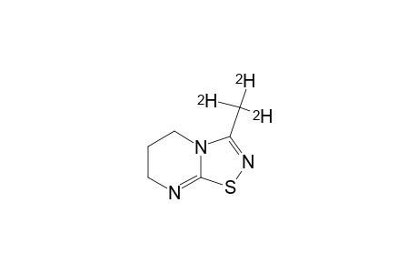 3-TRIDEUTERIO-METHYL-6,7-DIHYDRO-5H-1,2,4-THIADIAZOLO-[4,5-A]-PYRIMIDINE