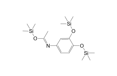 N-[1'-(Trimethylsilyloxy)ethylidene]-3(2), 4-bis[(trimethylsilyl)oxy]-aniline