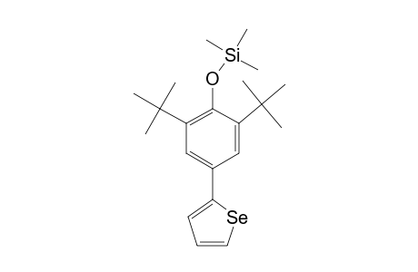 2-(3,5-DI-TERT.-BUTYL-4-(TRIMETHYLSILOXY)-PHENYL)-SELENOPHENE