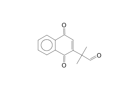 2-(1,4-Dioxo-1,4-dihydro-2-naphthalenyl)-2-methylpropanal