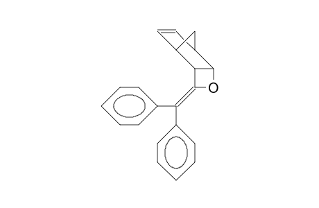 4-Diphenylmethylen-3-oxa-exo-tricyclo(4.2.1.0/2,5/)non-7-ene