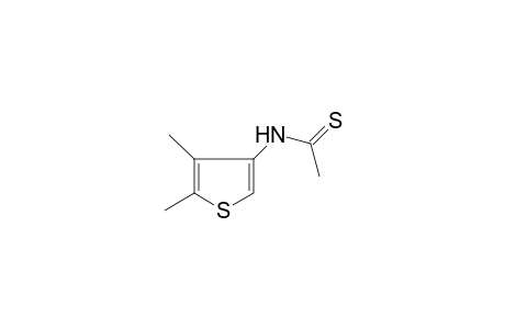 N-(4,5-dimethyl-3-thienyl)ethanethioamide