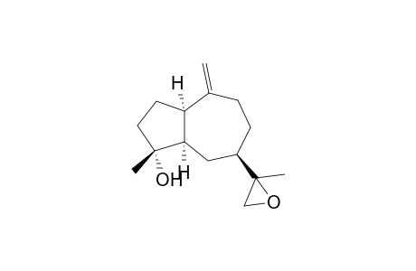 4.alpha.-Hydroxy-11,13-epoxy-1.alpha.,5.alpha.,7.alpha.H-guai-10(14)-ene