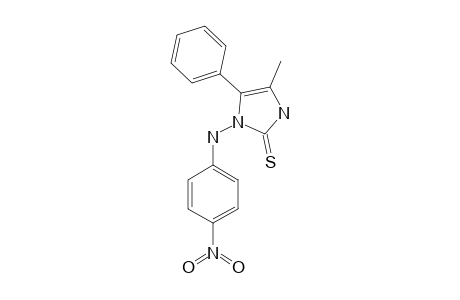 2,3-DIHYDRO-4-METHYL-1-(4-NITROPHENYLAMINO)-5-PHENYL-1H-IMIDAZOLE-2-THIONE