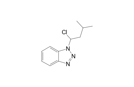 1-(ALPHA-CHLORO-GAMMA-METHYLBUTYL)-BENZOTRIAZOLE