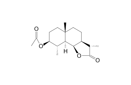 4-B-H,5-A-H,11-B-H-EUDESMAN-12,6-B-OLIDE,3-B-ACETOXY