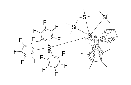 [CPCP*HFSI(SIHME3)3]-[MEB(C6F5)3]