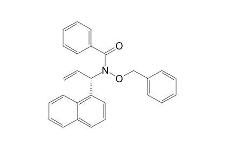 N-(Benzyloxy)-N-((S)-1-(naphthalen-1-yl)allyl)benzamide