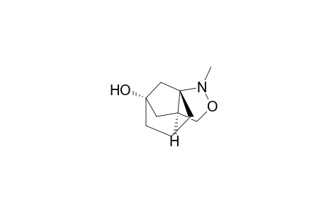 3H-5,8a-Methano-1H-cyclohept[c]isoxazol-5(6H)-ol, tetrahydro-1-methyl-, (3a.alpha.,5.alpha.,8a.beta.)-(.+-.)-