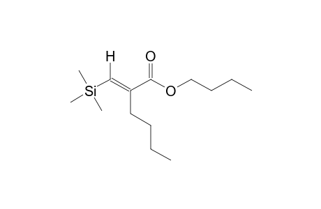 BUTYL-(E)-2-BUTYL-3-(TRIMETHYLSILYL)-PROP-2-ENOATE