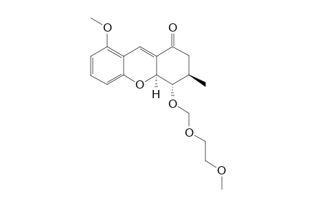 (CIS)-(3R,4S,4AS)-8-METHOXY-4-[(2-METHOXYETHOXY)-METHOXY]-3-METHYL-2,3,4,4A-TETRAHYDRO-1H-XANTHEN-1-ONE