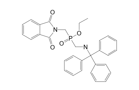 O-ETHYL-[[N-(PHTHALIMIDOMETHYL)-N'-TRITYLAMINO]-METHYL]-PHOSPHONATE