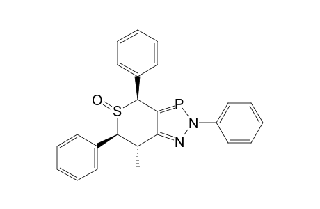 7-METHYL-2,4,6-TRIPHENYL-2,4,6,7-TETRAHYDRO-5-THIA-2H-1,2-DIAZA-3-PHOSPHAINDENE-5-OXIDE