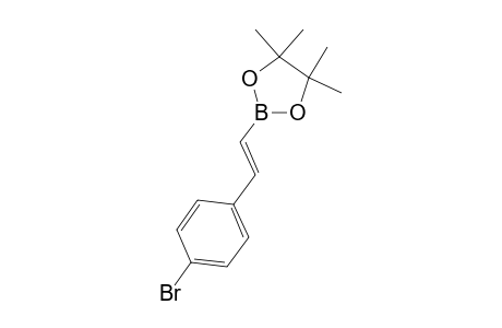 (E)-2-(4'-bromostyryl)-4,4,5,5-tetramethyl-1,3,2-dioxaborolane