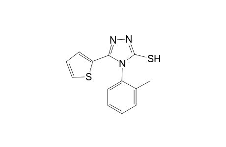 4-(2-Methylphenyl)-3-thiophen-2-yl-1H-1,2,4-triazole-5-thione