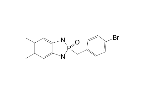 2-(4-BROMOBENZYL)-1,3-DIHYDRO-5,6-DIMETHYL-1,3,2-BENZODIAZAPHOSPHOL-2-ONE