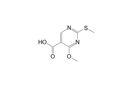 4-Methoxy-2-(methylthio)pyrimidine-5-carboxylic acid