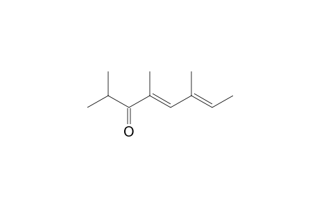 (4E,6E)-2,4,6-TRIMETHYLOCTA-4,6-DIEN-3-ONE