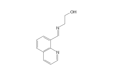 2-[(8-QUINOLYLMETHYLENE)AMINO]ETHANOL