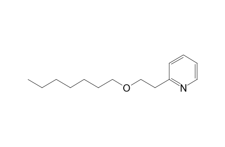 2-(2-Heptoxyethyl)pyridine