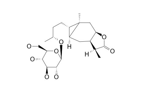 11-ALPHA,13-DIHYDRO-4H-CARABRONE-GLUCOSIDE