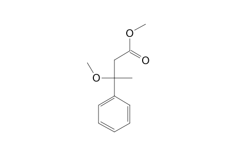 beta-METHOXY-beta-METHYLHYDROCINNAMIC ACID, METHYL ESTER