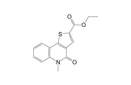 4-keto-5-methyl-thieno[3,2-c]quinoline-2-carboxylic acid ethyl ester