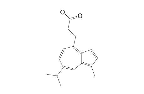 3-(7-ISOPROPYL-1-METHYLAZULEN-4-YL)-PROPANOIC-ACID