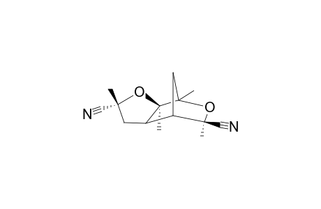 4,8-DICYANO-1,2,4,8-TETRAMETHYL-3,9-DIOXATRICYCLO-[5.2.1.0(2,6)]-DECANE