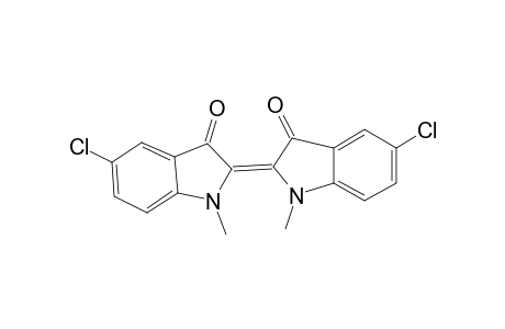 3H-indol-3-one, 5-chloro-2-(5-chloro-1,3-dihydro-1-methyl-3-oxo-2H-indol-2-ylidene)-1,2-dihydro-1-methyl-