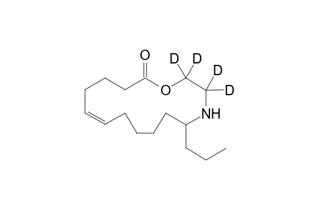 (5Z)-11-Propyl-12-[13,13,14,14-2H4]azacyclotetradec-5-en-14-olide