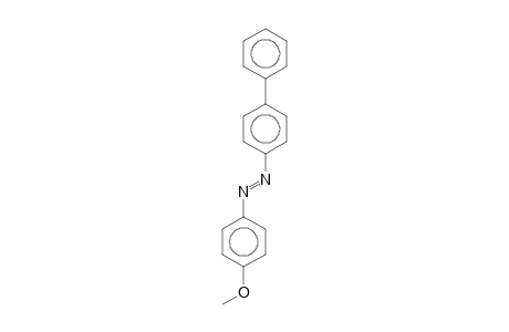 4-[(E)-(4-Methoxyphenyl)diazenyl]-1,1'-biphenyl