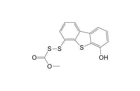 4-[(methoxycarbonyl)dithio]-6-hydroxydibenzothiophene