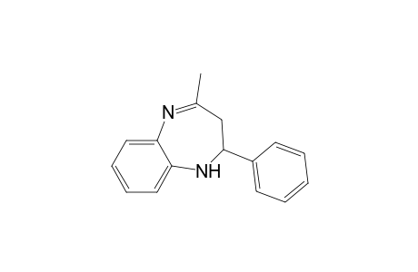 4-Methyl-2-phenyl-2,3-dihydro-1H-1,5-benzodiazepine