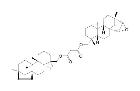 ENT-BEYER-15-EN-19-OL;15-BETA,16-BETA-EPOXIDE-ENT-BEYERAN-MALONIC-ACID-19-OL-DIESTER