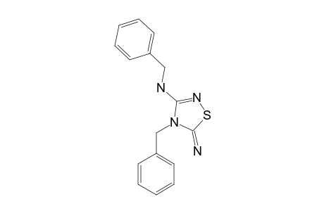 3-BENZYLAMINO-4-N-BENZYL-5-IMINO-4,5-DIHYDRO-1,2,4-THIADIAZOLE